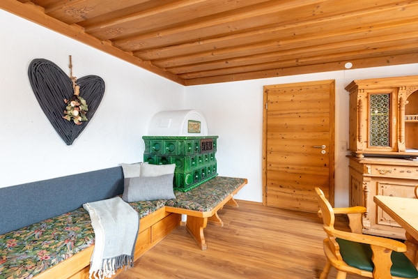 Foto van Boerderij in Bramberg met Sauna & Skitoegang - Vakantiehuis in Bramberg - LivingRoom