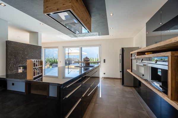 Foto van Chalet in Neukirchen bij Wildkogel-pistes - Vakantiehuis in Neukirchen am Großvenediger - Landing