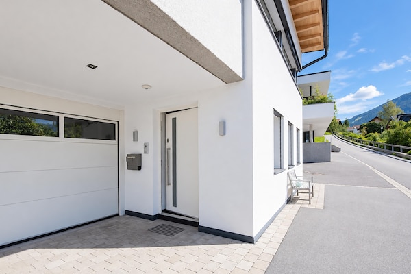 Foto van Villa in Tirol met zwembad - Vakantiehuis in Stanz bei Landeck - ExteriorSummer