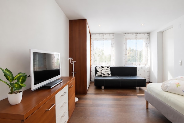 Foto van Villa in Tirol met zwembad - Vakantiehuis in Stanz bei Landeck - BedRoom