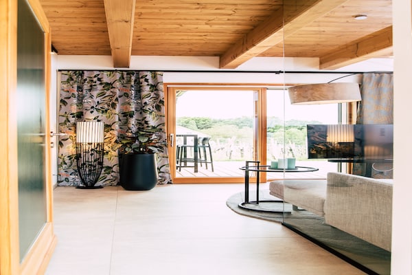 Foto van Klöchberg R&L APP Sunrise - Gelber Muskateller - Vakantiehuis in Klöch - LivingRoom