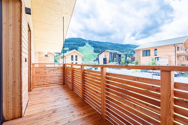 Foto van Chalet bij Kreischberg Skilift en Spa (zonder borg) - TerraceBalcony