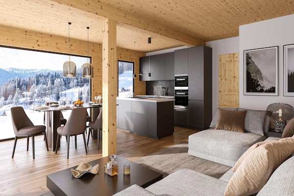Foto van Aangenaam vakantiehuis met zwembad (zonder borg) - Vakantiehuis in Sankt Georgen am Kreischberg - DiningRoom