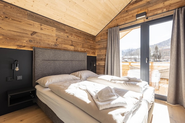Foto van Vakantiehuis met sauna en zwembad (zonder borg) - Vakantiehuis in Sankt Georgen am Kreischberg - BedRoom