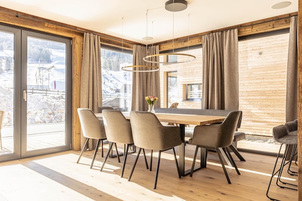Foto van Vakantiehuis met sauna en zwembad (zonder borg) - Vakantiehuis in Sankt Georgen am Kreischberg - DiningRoom
