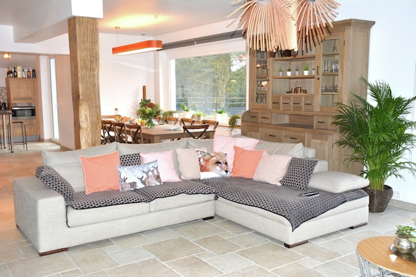 Foto van Prachtige familievakantiebungalow - Vakantiehuis in Stoumont - LivingRoom