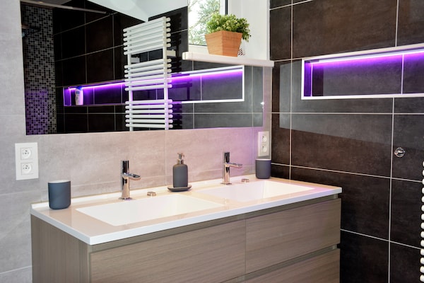Foto van Prachtige familievakantiebungalow - Vakantiehuis in Stoumont - BathRoom