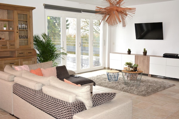 Foto van Prachtige familievakantiebungalow - Vakantiehuis in Stoumont - LivingRoom