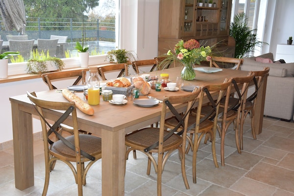 Foto van Prachtige familievakantiebungalow - Vakantiehuis in Stoumont - DiningRoom