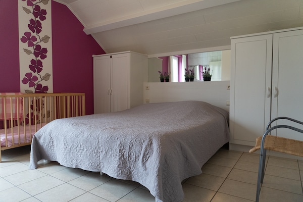 Foto van Vakantiehuis in Stoumont bij Watervallen van Coo - Vakantiehuis in Rahier - BedRoom