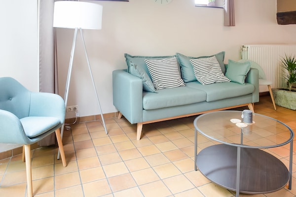 Foto van Huis in Sint Jansrade met zwembad - Vakantiehuis in Aubel Ardennes - LivingRoom