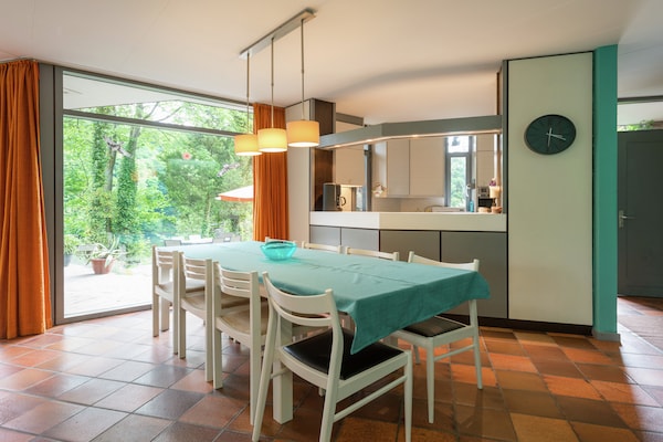 Foto van Vrijstaande vakantiewoning in de Ardennen met biozwembad - DiningRoom