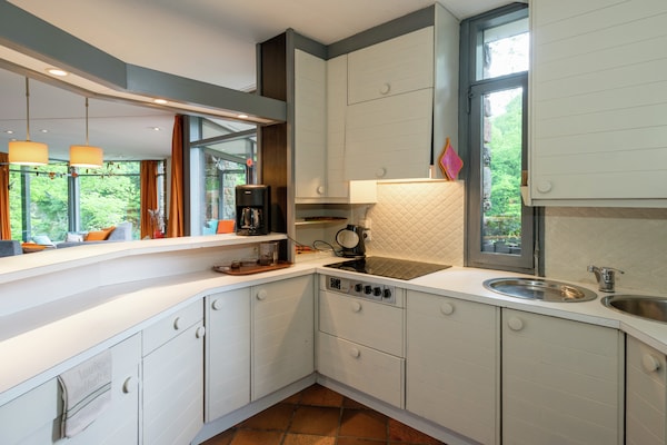 Foto van Vrijstaande vakantiewoning in de Ardennen met biozwembad - Kitchen