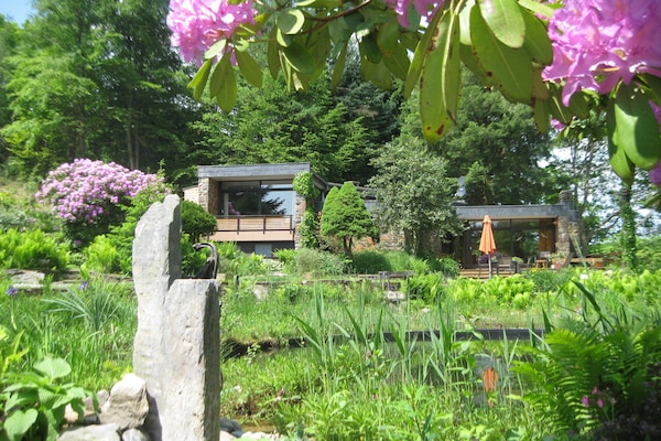 Foto van Vrijstaande vakantiewoning in de Ardennen met biozwembad - GardenSummer