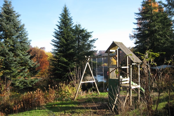 Foto van Vrijstaande vakantiewoning in de Ardennen met biozwembad - GardenWinter