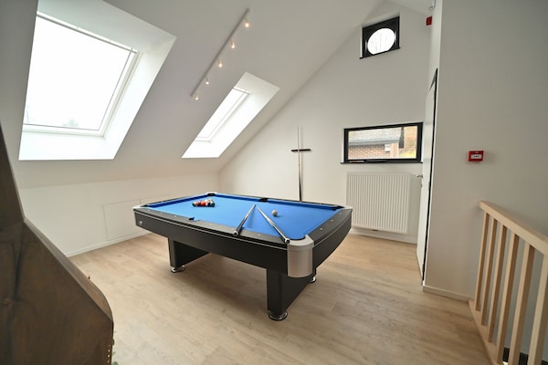 Foto van Watermolen in Baillonville met Binnenzwembad - Vakantiehuis in BAILLONVILLE - RecreationRoom