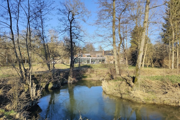 Foto van Watermolen in Baillonville met Binnenzwembad - Vakantiehuis in BAILLONVILLE - AreaSummer1KM