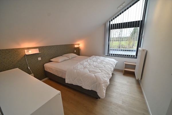 Foto van Watermolen in Baillonville met Binnenzwembad - Vakantiehuis in BAILLONVILLE - BedRoom