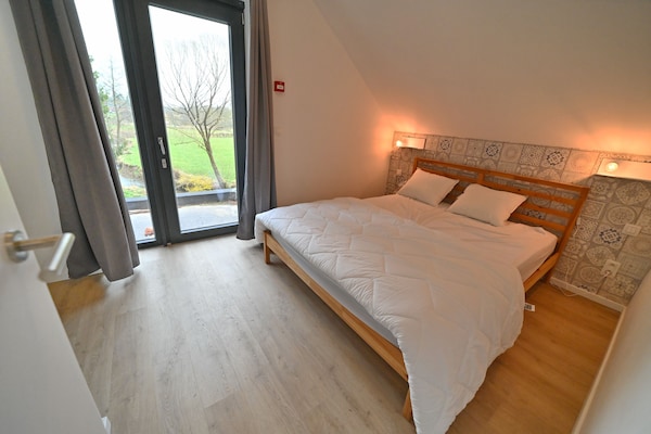 Foto van Watermolen in Baillonville met Binnenzwembad - Vakantiehuis in BAILLONVILLE - BedRoom