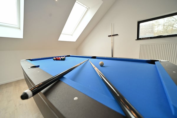 Foto van Watermolen in Baillonville met Binnenzwembad - Vakantiehuis in BAILLONVILLE - RecreationRoom
