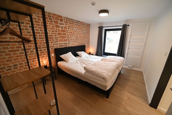 Foto van Watermolen in Baillonville met Binnenzwembad - Vakantiehuis in BAILLONVILLE - BedRoom