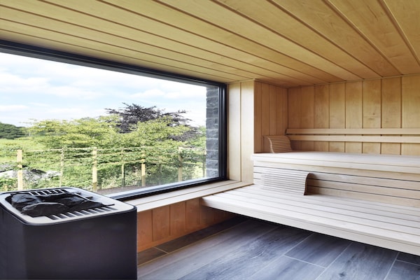 Foto van Villa met zwembad en suites voor 12 gasten - Vakantiehuis in Durby - Sauna