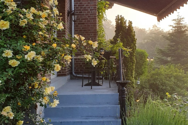 Foto van Vakantiehuis met zwembad bij Durbuy - Vakantiehuis in Barvaux - ExteriorSummer