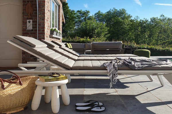 Foto van Vakantiehuis met zwembad bij Durbuy - Vakantiehuis in Barvaux - Terrace