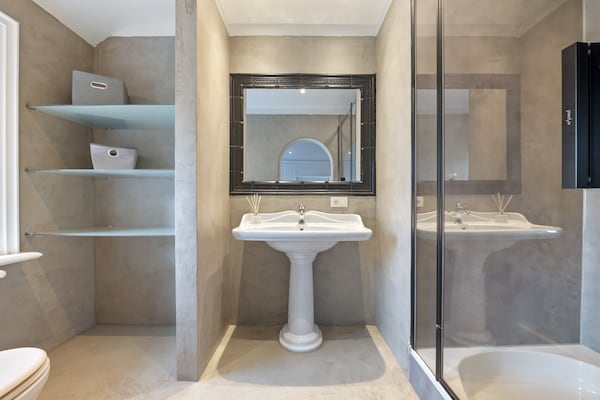 Foto van Luxe Landhuis met Zwembad Ardennen - Vakantiehuis in Manhay - BathRoom