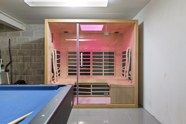Foto van Luxe Landhuis met Zwembad Ardennen - Vakantiehuis in Manhay - Wellness