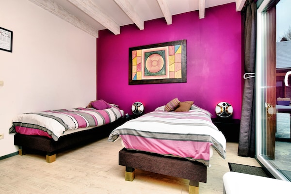 Foto van Prachtige villa met verwarmd buitenzwembad - Vakantiehuis in Manhay (lamormenil) - BedRoom