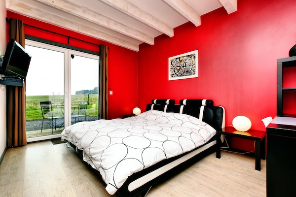 Foto van Prachtige villa met verwarmd buitenzwembad - Vakantiehuis in Manhay (lamormenil) - BedRoom