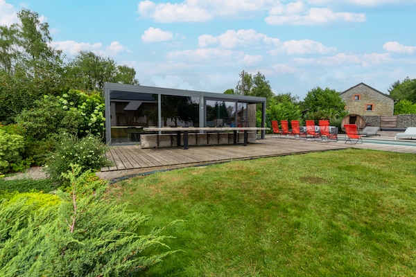 Foto van Luxe villa met zwembad - Vakantiehuis in La-Roche en Ardenne - GardenSummer