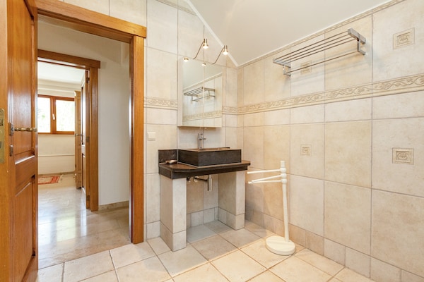 Foto van Villaverblijf met zwembad en sauna - Vakantiehuis in Koksijde - BathRoom