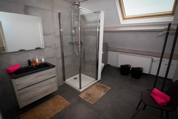 Foto van Villa met zwembad te Erembodegem - Vakantiehuis in Erembodegem - BathRoom