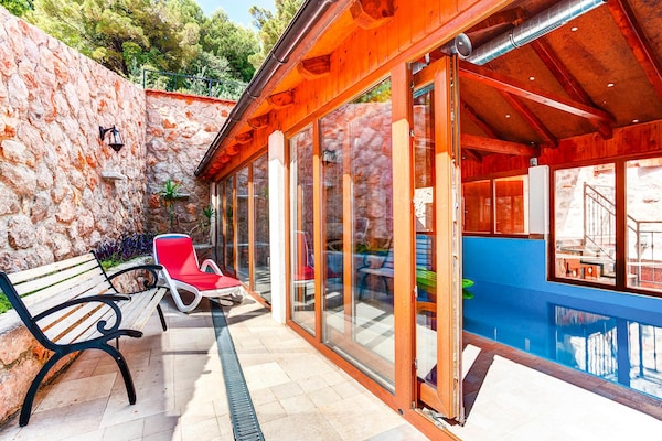 Foto van Villa in Starigrad bij Nationaal Park Paklenica - Vakantiehuis in Starigrad Paklenica - terrace