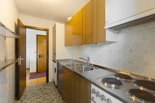 Foto van Appartement Crans-Montana bij Skibanen - Vakantiehuis in Crans-Montana - Kitchen