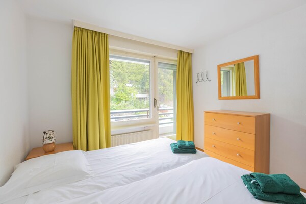 Foto van Appartement Crans-Montana bij Skibanen - Vakantiehuis in Crans-Montana - BedRoom