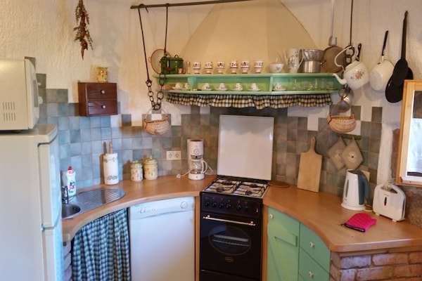 Foto van Stenen huis in Dobrec met zeezicht & zwembad - Vakantiehuis in Lovran - Kitchen
