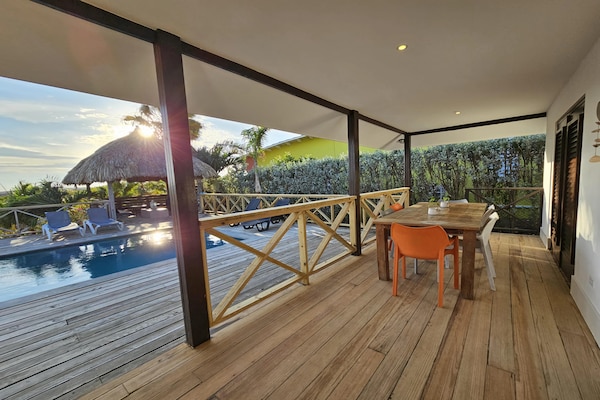 Foto van Villa in Jan Thiel met privézwembad - Vakantiehuis in Jan Thiel - TerraceBalcony