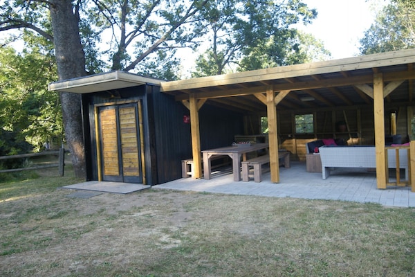 Foto van Vakantiehuis bij Sumava Skigebied - Vakantiehuis in Horni-Plana/Zlabek - TerraceBalcony