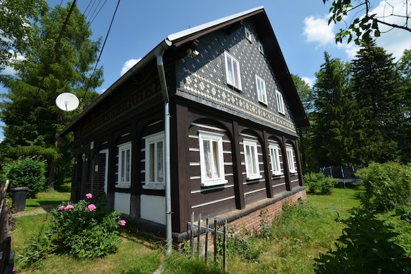 Foto van Bosontsnapping met tuin - Vakantiehuis in Staré Křečany - ExteriorSummer
