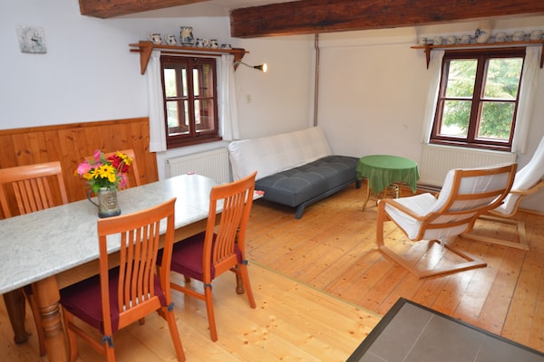 Foto van Vakantiehuis in bos met privézwembad - Vakantiehuis in Petrohrad - LivingRoom