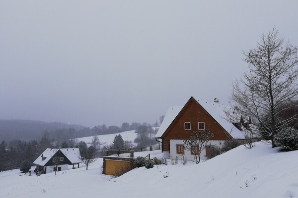 Foto van Privézwembadvilla in Stupna - Vakantiehuis in Pecka - AreaWinter1KM