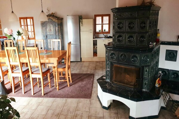 Foto van Privézwembadvilla in Stupna - Vakantiehuis in Pecka - LivingRoom