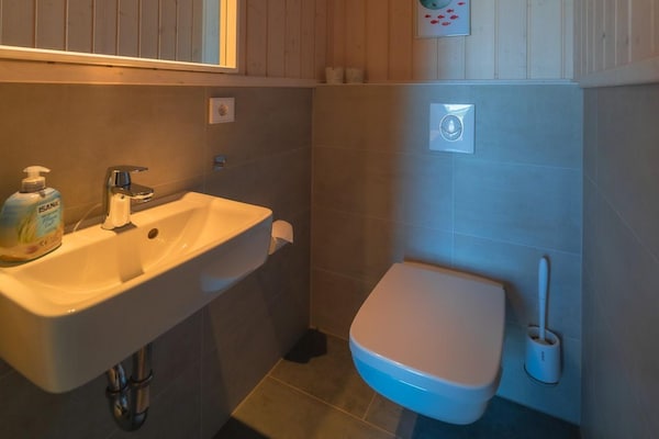 Foto van Vakantiehuis met zwembad en sauna aan het Duemmermeer - BathRoom