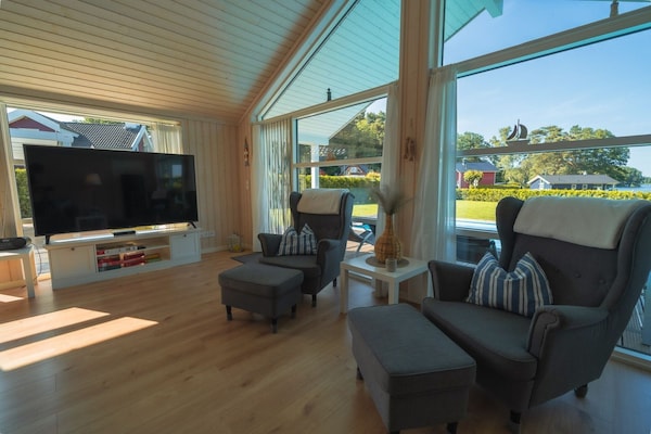 Foto van Vakantiehuis met zwembad en sauna aan het Duemmermeer - LivingRoom