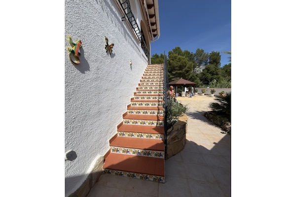 Foto van Benissa Villa met zwembad - Vakantiehuis in Benissa - Landing