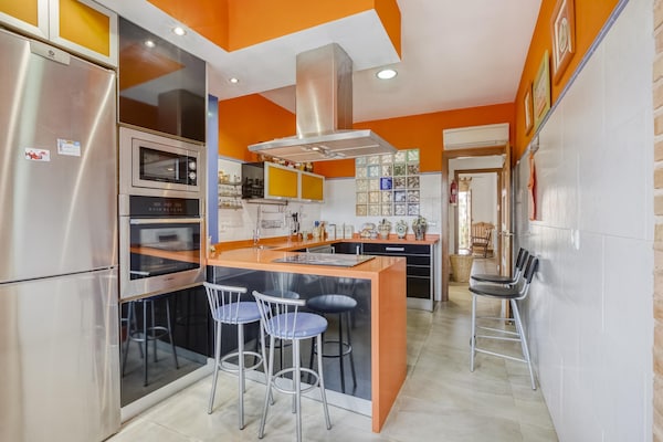 Foto van Vakantiehuis met patio en privé zwembad - Vakantiehuis in Ciudad Real - Kitchen