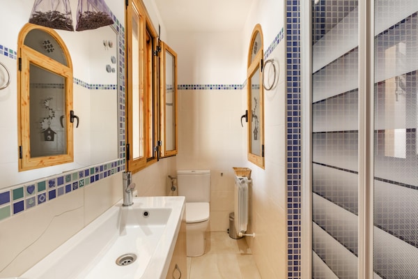 Foto van Vakantiehuis met patio en privé zwembad - Vakantiehuis in Ciudad Real - BathRoom